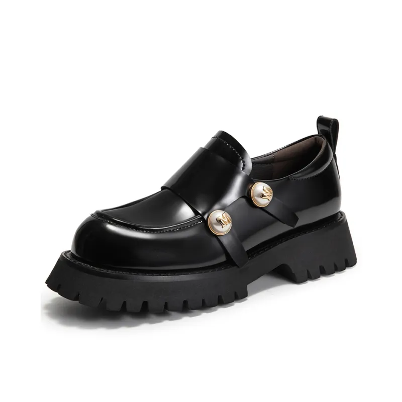 MIO Loafers Women's Black-2