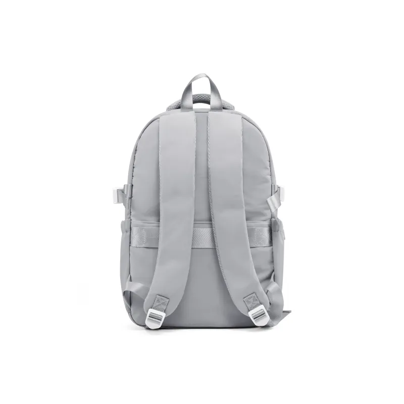 KEYSTREET Fabric Backpack Regular Unisex Ecru/Black/Gray/Blue-3