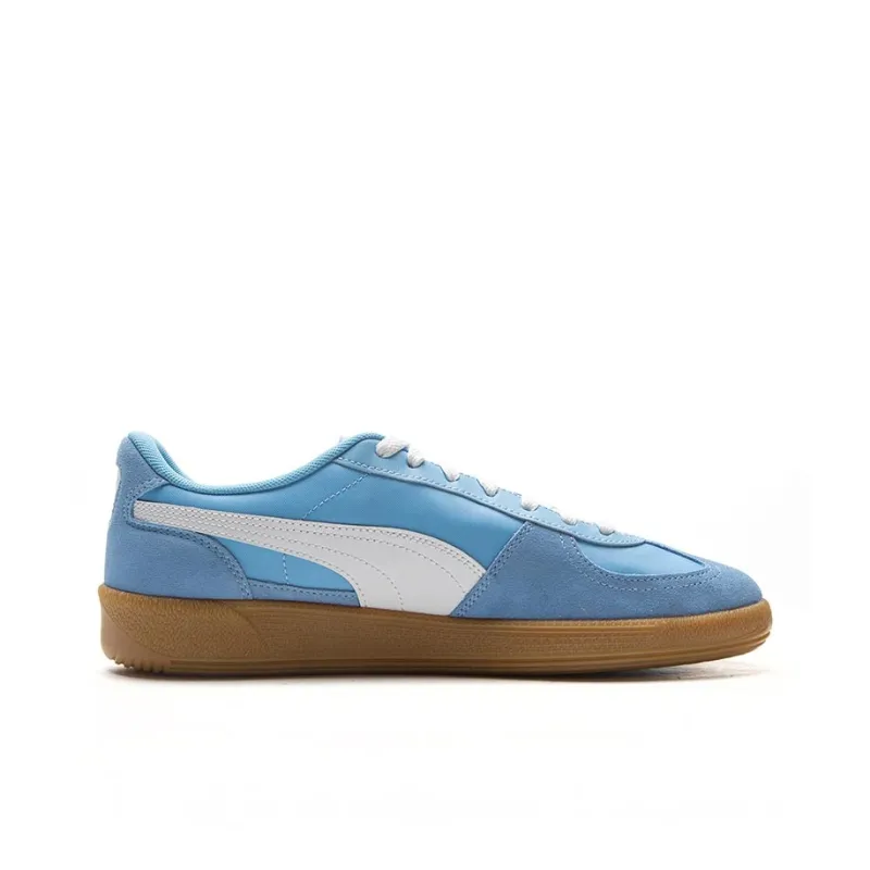 PUMA Palermo Anti Slip Wear Resistant Low Top Skateboard Shoes Unisex Blue-1
