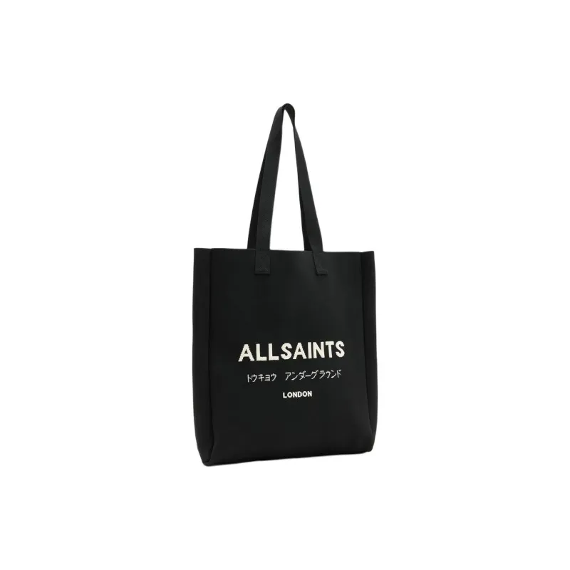 ALLSAINTS Recycled Polyester Tote Bag Shopping Bag Shoulder Bag Women's Black-1