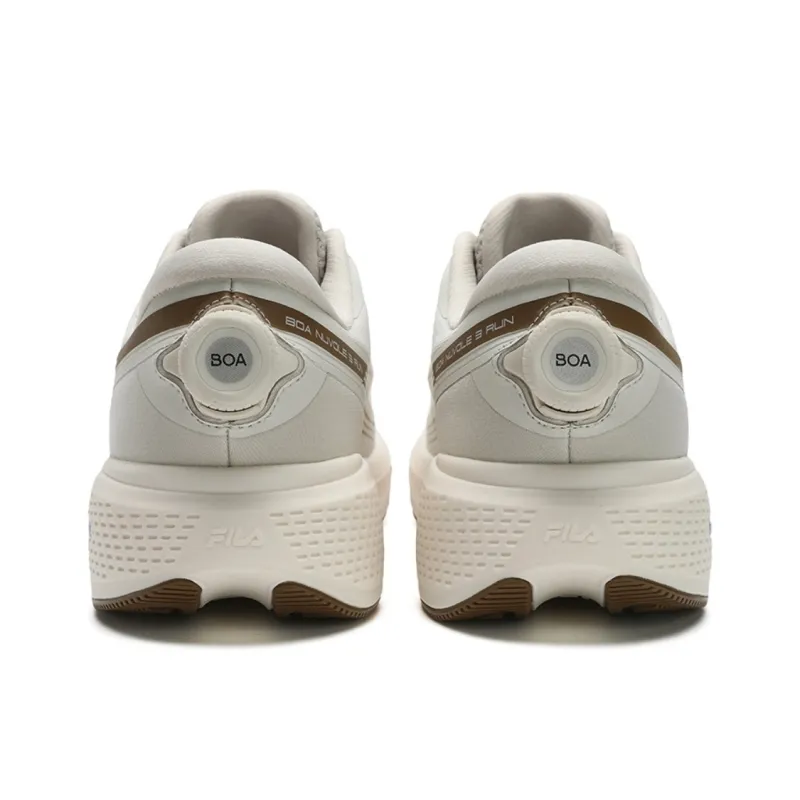 FILA Sports Function Abrasion Resistant Breathable Low Top Running Shoes Men's Micro White-3