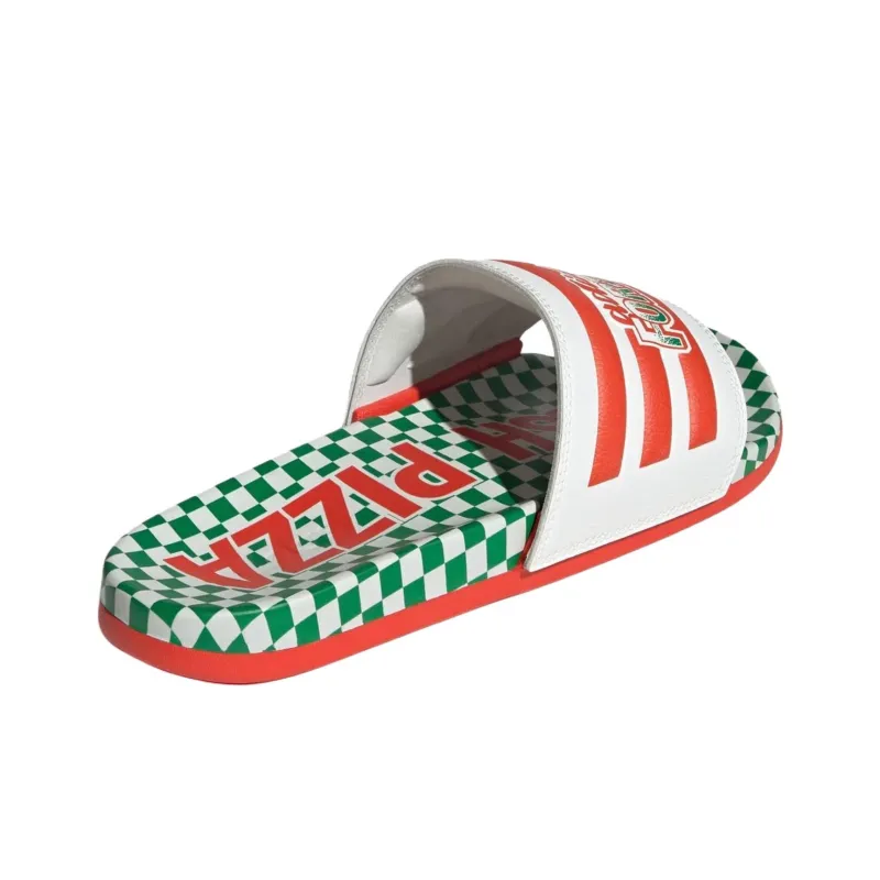 Adidas Adilette Comfort Slides Fortnite Uncle Pete's Pizza Pit-3
