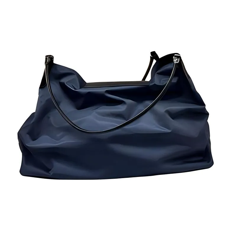 Balenciaga Nylon Handbag Large Size Women's Marine Blue-1