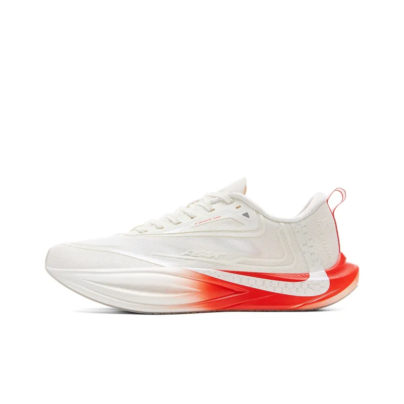 PEAK 2nd Breath 2.0 Cushioning, Breathable, Anti Rollover Low Top Casual Running Shoes Men's Milk White Orange-0