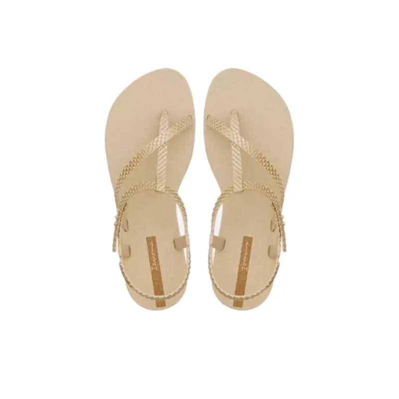 Ipanema Beach Sandals Women's Beige Gold-2