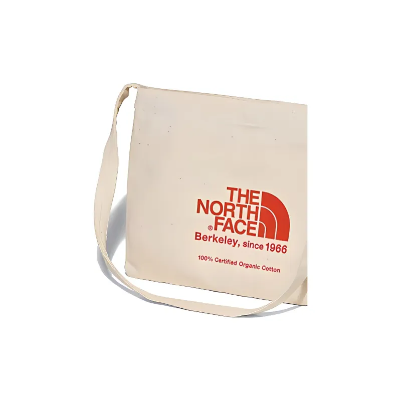 THE NORTH FACE Cotton Reusable Crossbody Bag Regular Unisex White/Red-5