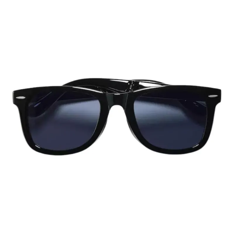 UNIQLO Plastic Oval Sunglasses Unisex Black-0