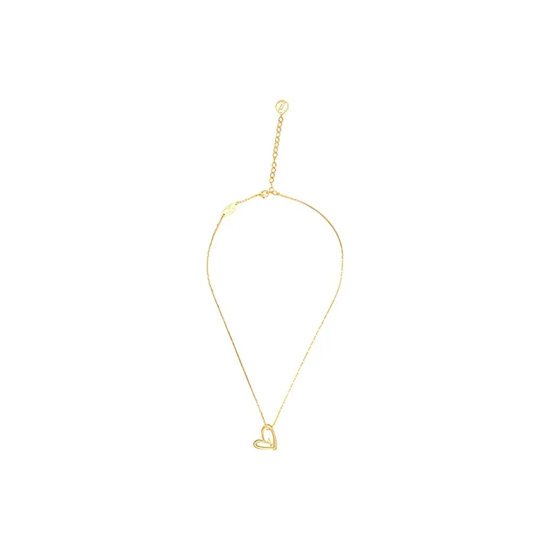 LOUIS VUITTON Limited Edition Heart Necklace Fall In Love-2
