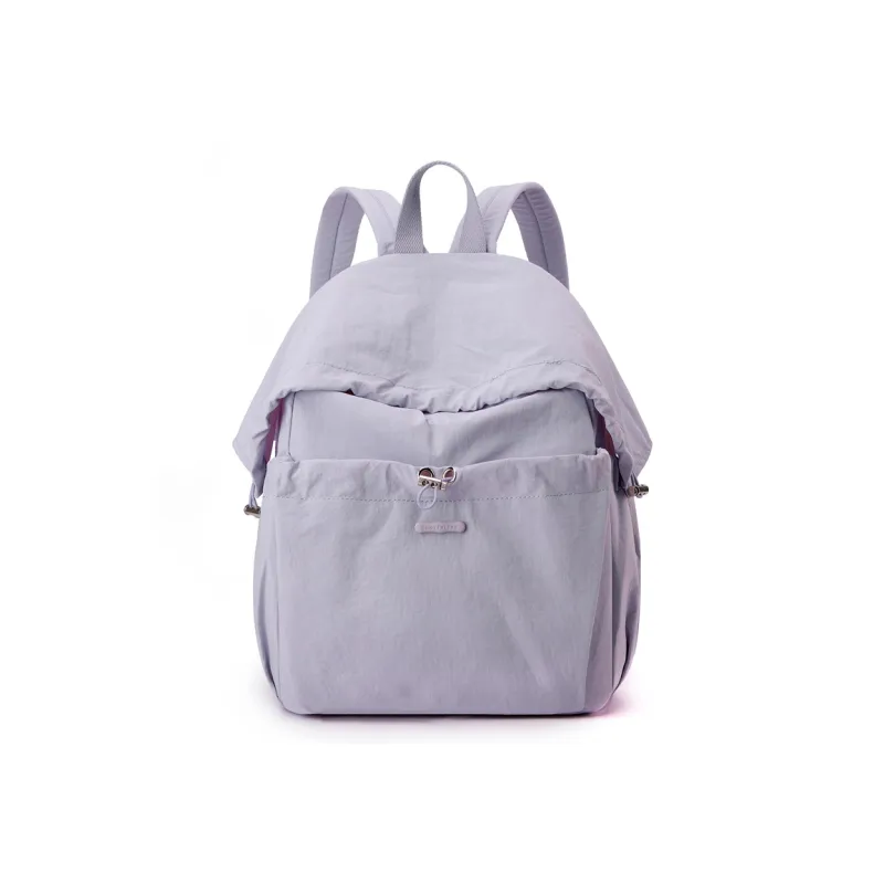 PARK DANCE Nylon Fabric Backpack Regular Unisex Multicolor-5