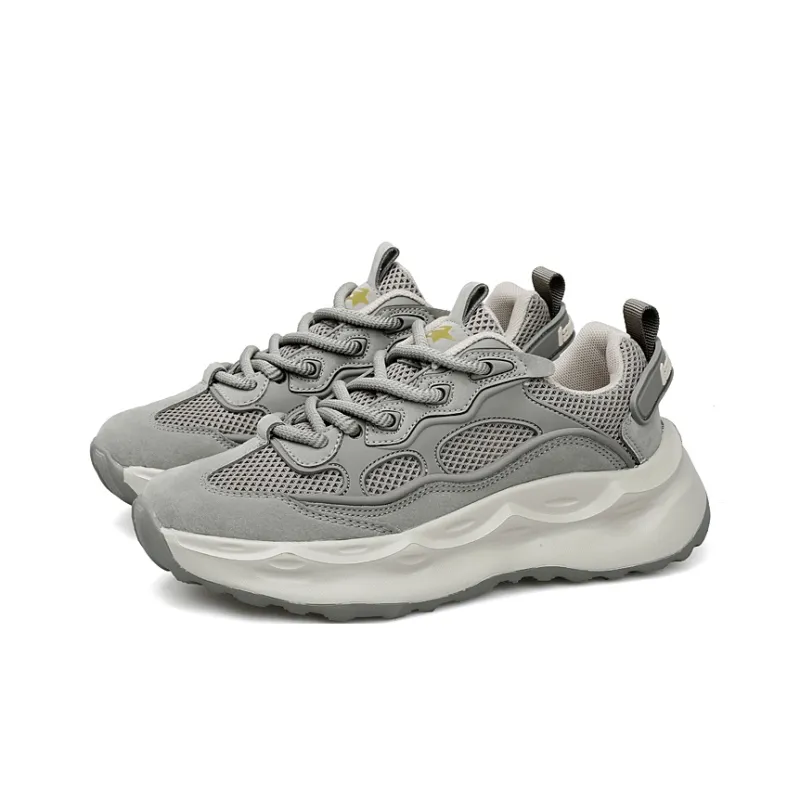 GNVA Wear-Resistant Low-Top Chunky Sneakers Unisex Box-10