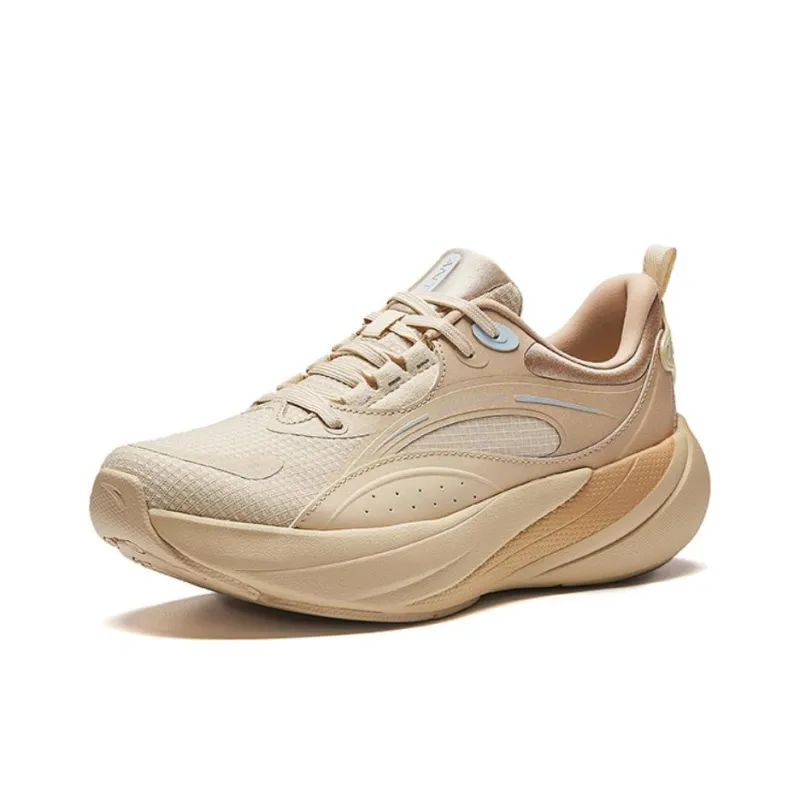 Anta Running Collection Anti-Slip Wear-Resistant Low-Top Casual Running Shoes Women's Brown-1
