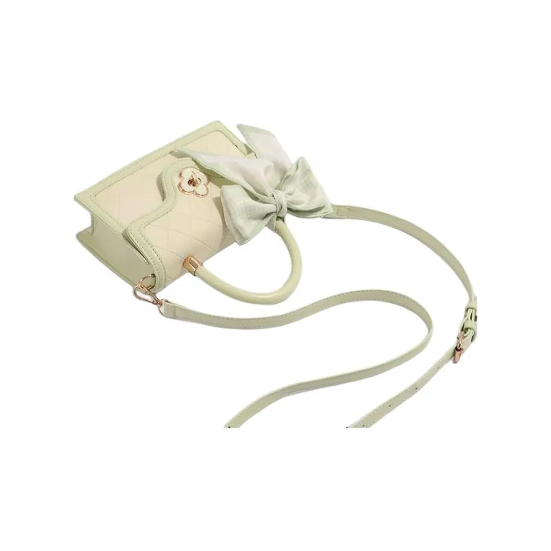NX DOUGHNUT PU Casual Versatile Handbag Crossbody Bag Regular Women's Green-4
