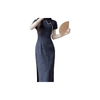EFCR Cheongsams Women's Dark Blue