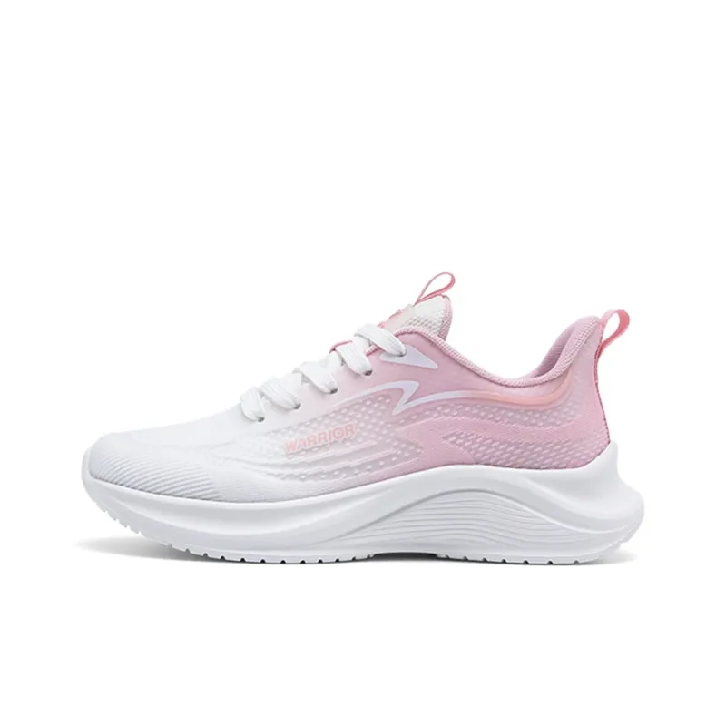 Warrior Slip Resistant, Abrasion Resistant, Lightweight, Rebound Coverage Low Top Long Distance Running Shoes Unisex-0