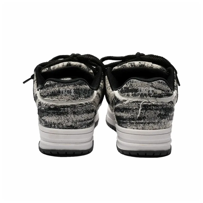 Teddy Bear Collection Coverage Slip Resistant, Abrasion Resistant, And Balanced Low Top Skateboard Shoes Unisex-6