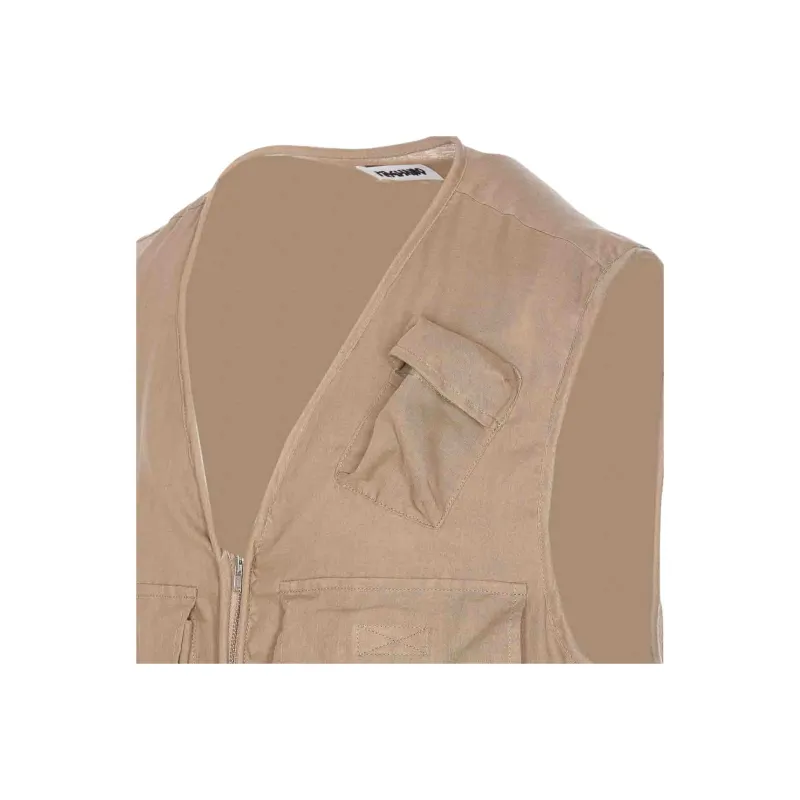 Magliano Zip Up Sleeveless Vest-2