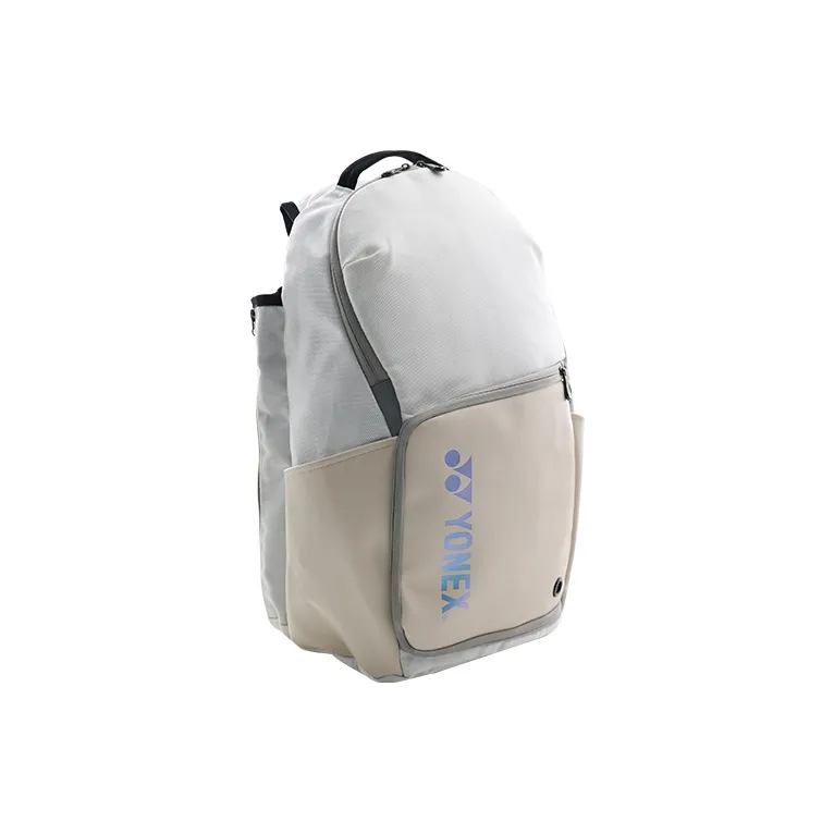 YONEX Badminton Racket Bags Can Hold 3 Rackets Backpack White Unisex-3