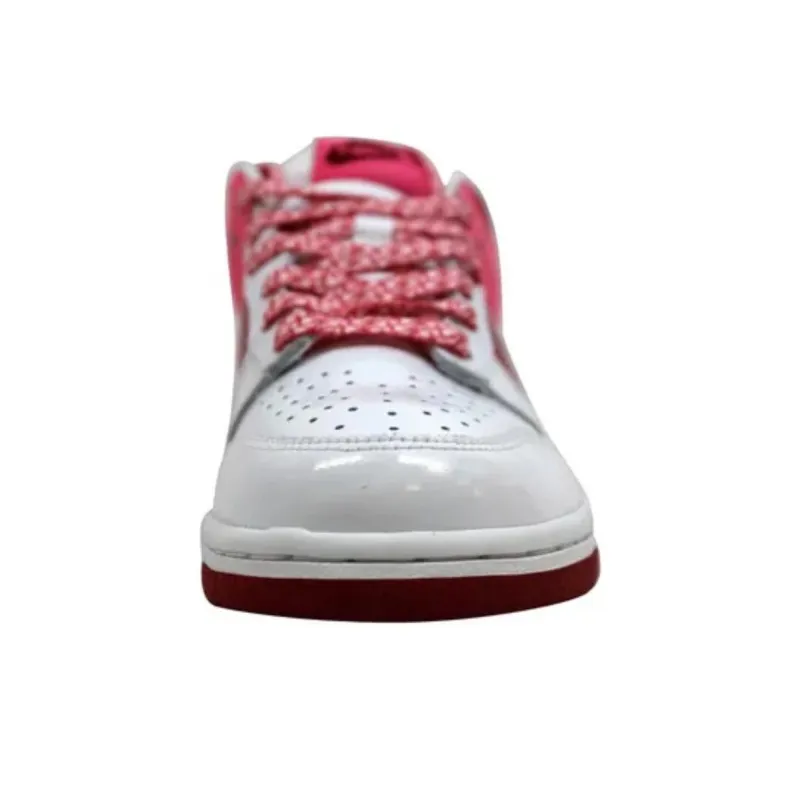 Nike Dunk Low White Varsity Red Team Red Women's-2