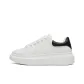 Black Leather Heel Tab
