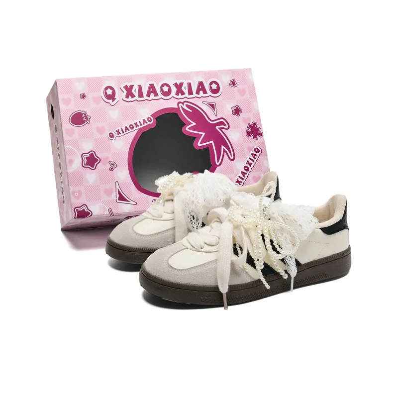 Circle Small Coverage Abrasion Resistant Lightweight Low Top Skateboard Shoes Women's-28