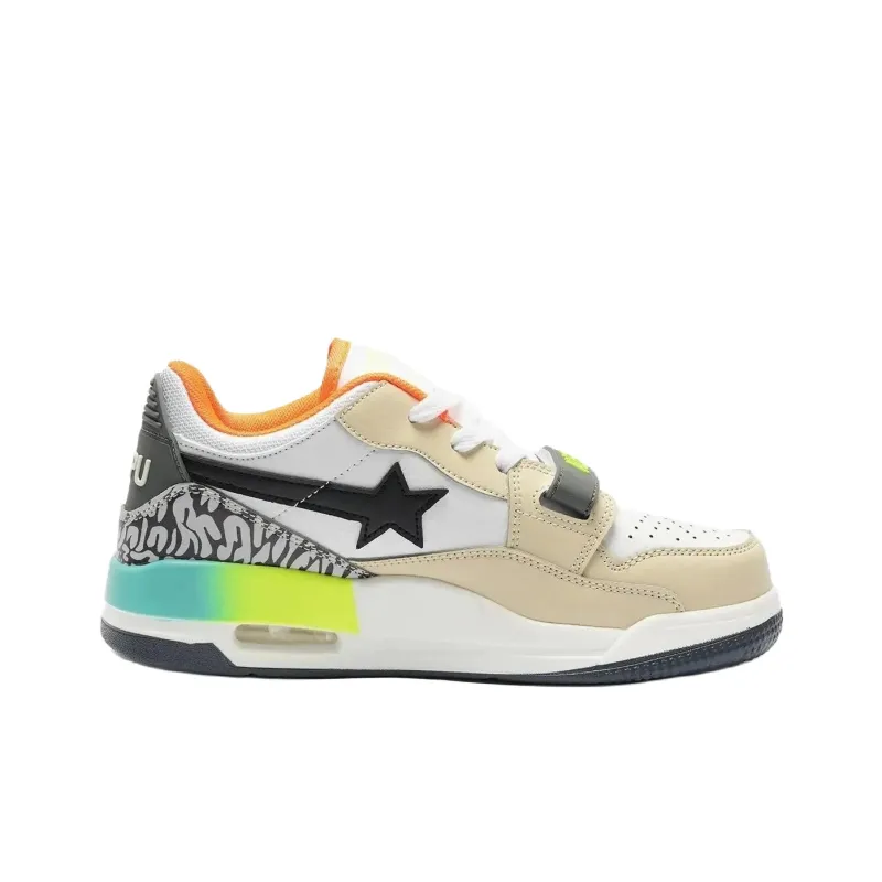 ALI THE FOX Balanced, Lightweight, And Breathable Low Top Skateboard Shoes Unisex-166