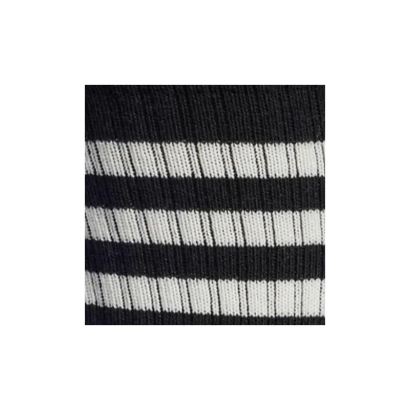 Adidas Mid Calf Socks Unisex 1 Pack Black/Water Duck Green-1
