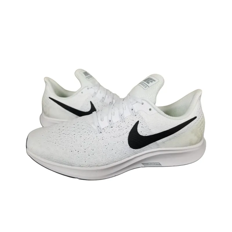 Nike Air Zoom Pegasus 35 Anti Slip Wear Resistant Low Top Casual Running Shoes Women's White-2