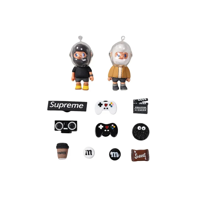 ZUOWEISHIJIA Resin Premium Creative All Shoe Charm Unisex-0