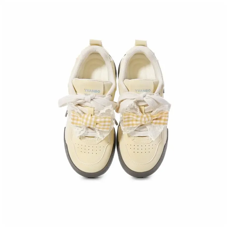 FULLXUAN Japanese Minimalism Sports Low Top Skateboard Shoes Women's-8