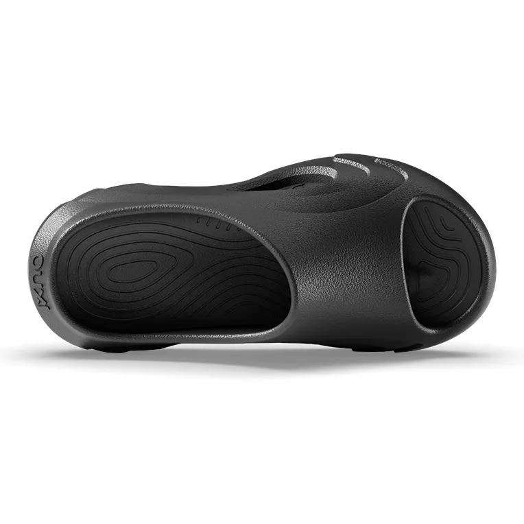 POSEE EVA Slide Slippers Unisex, White Black-13