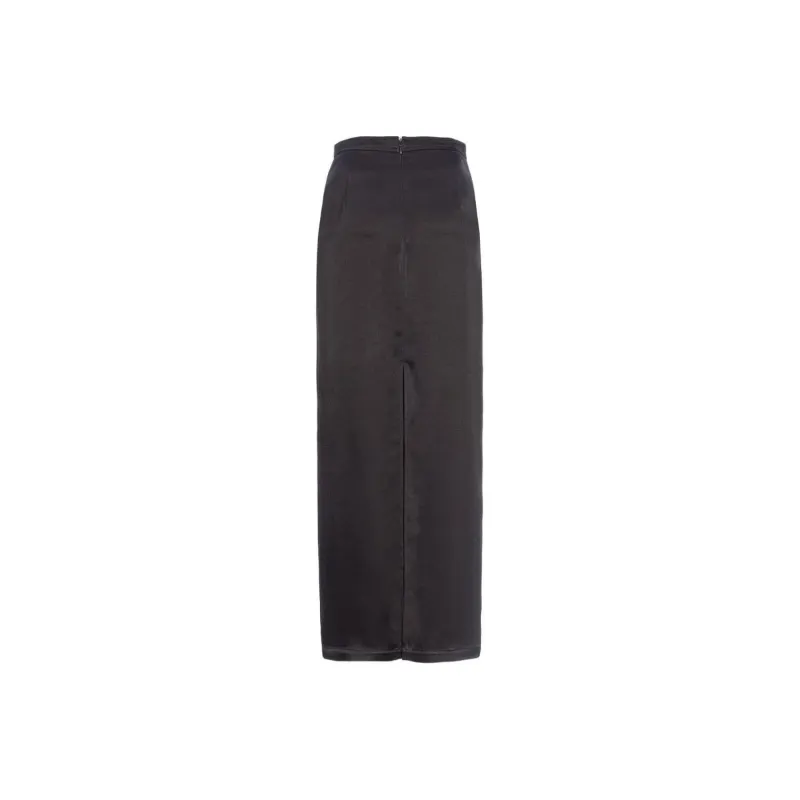 PINKO Rear slit Maxi Skirt-1