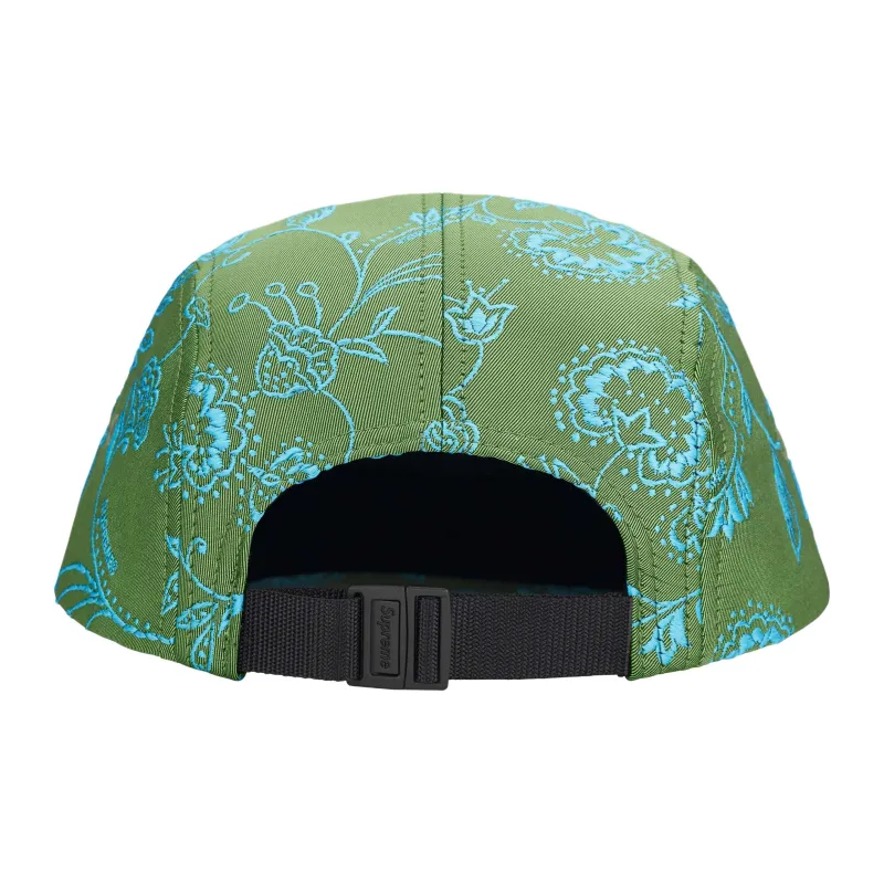 Supreme Floral Jacquard Camp Cap-3