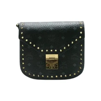 MCM Leather Crossbody Bag, Shoulder Bag Small Size Women's