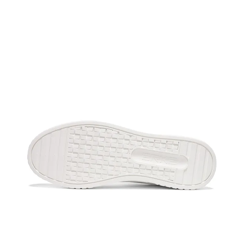 Erke Abrasion Resistant, Lightweight, And Breathable Low Top Skateboard Shoes Men's Microcrystal White Tranquil Blue-5