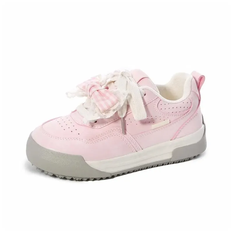 FULLXUAN Japanese Minimalism Sports Low Top Skateboard Shoes Women's-1