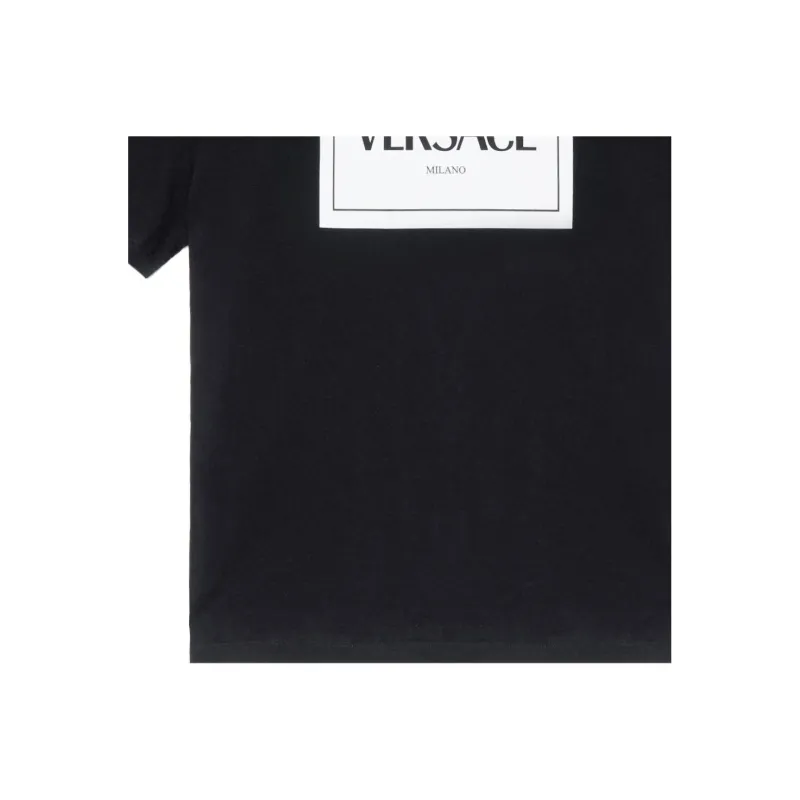 VERSACE T Shirts Men Black-5