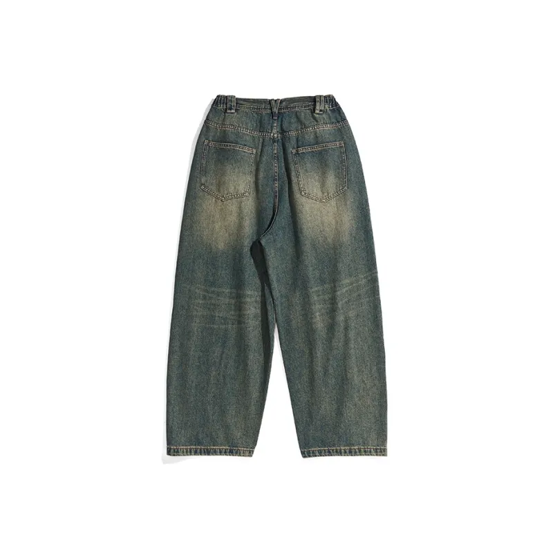 MODITEC Jeans Unisex Blue Yellow-1