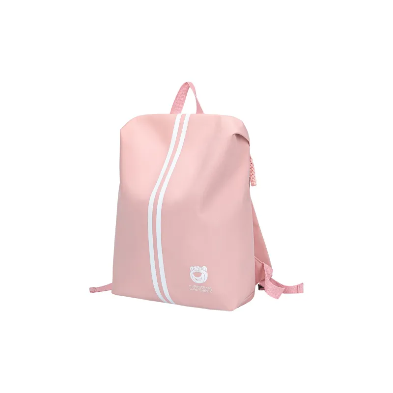 Disney Strawberry Bear Series Canvas Backpack Regular Unisex Multicolor-6