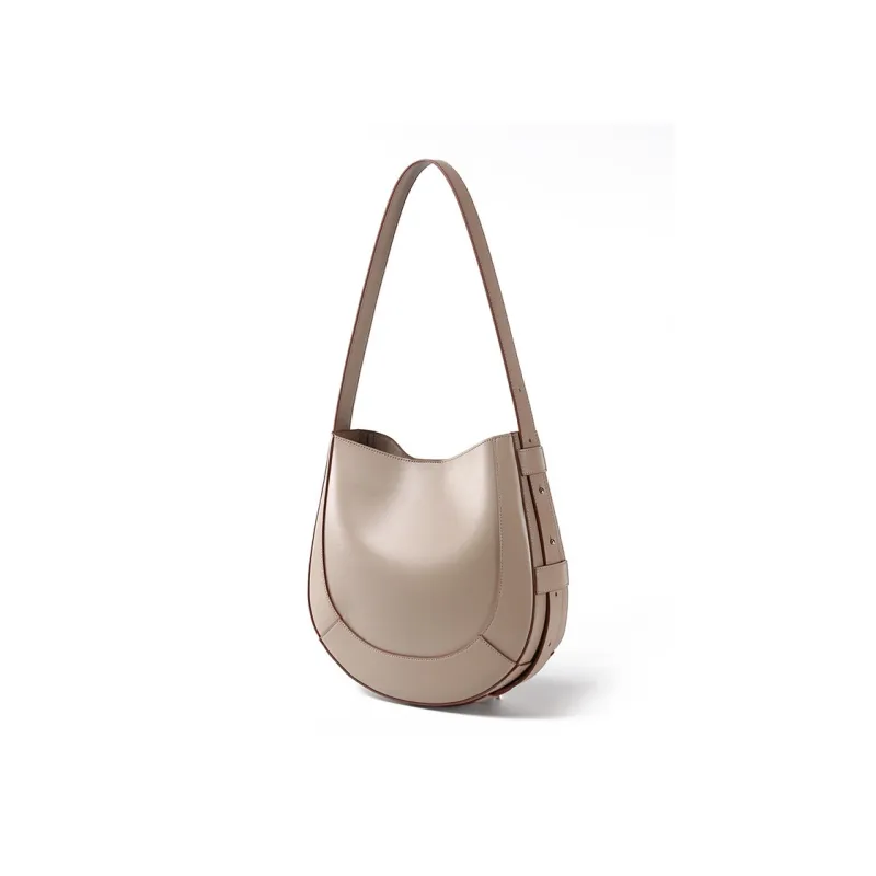 H YXIANG Cow Leather Shoulder Bag Women's Multicolor-3