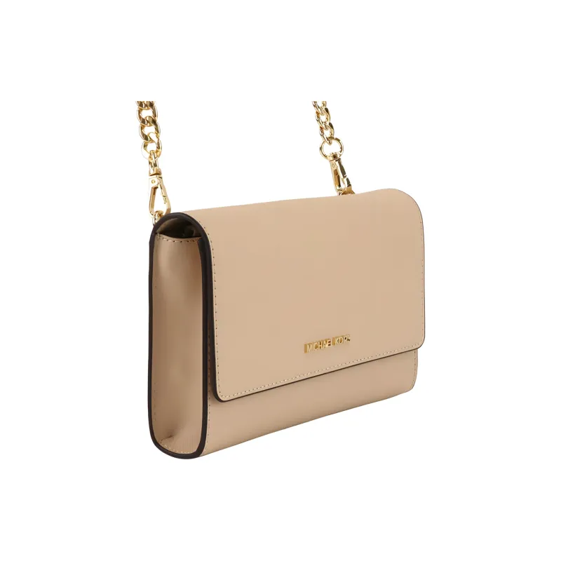 MICHAEL KORS Cow Leather Coin Purse Crossbody Bag Shoulder Bag Women's Pink-1