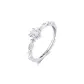Single Ring for Women's[999 Fine Silver]