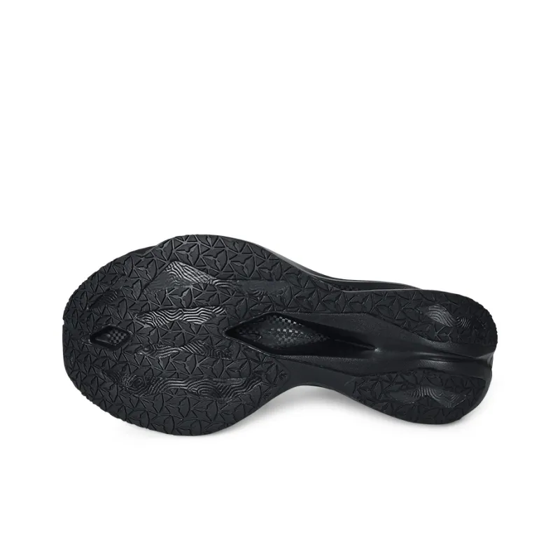 PEAK Running Shoes Men's All Black-5