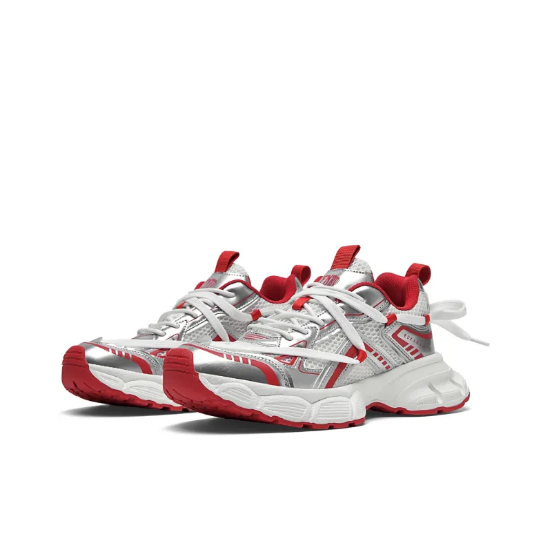 DIKENROK Height Increasing Abrasion Resistant Lightweight Breathable Slip Resistant Low Top Chunky Sneakers Unisex-35