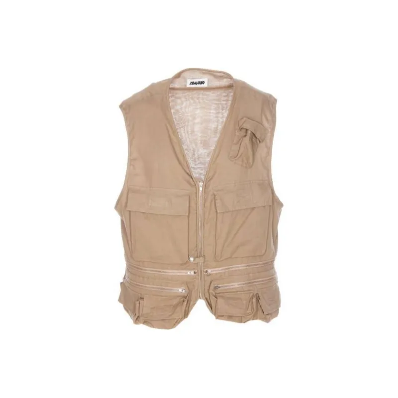Magliano Zip Up Sleeveless Vest-0