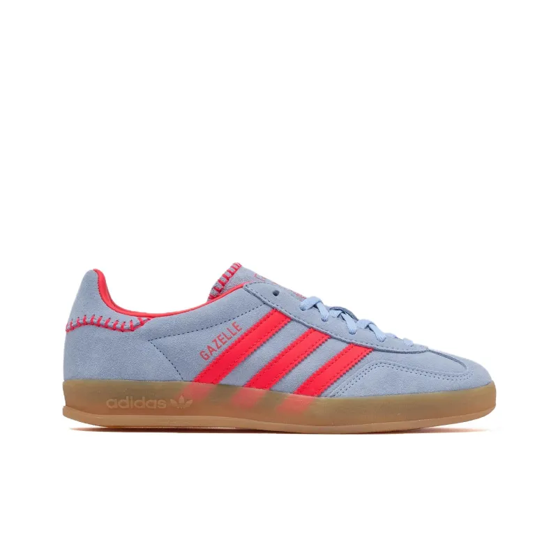 Adidas Originals GAZELLE INDOOR Abrasion Resistant Low Top Skateboard Shoes Women's Blue-1