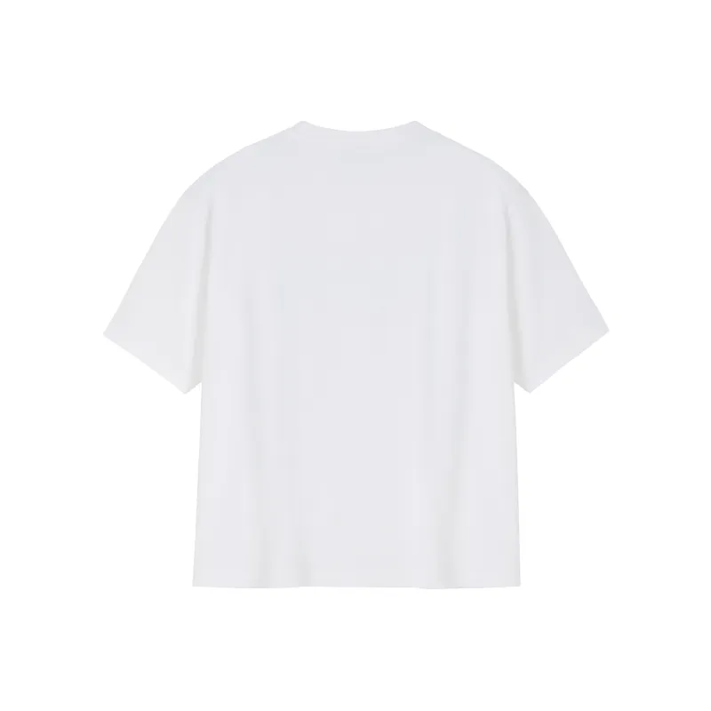 Kappa T Shirts Unisex Frost White-1