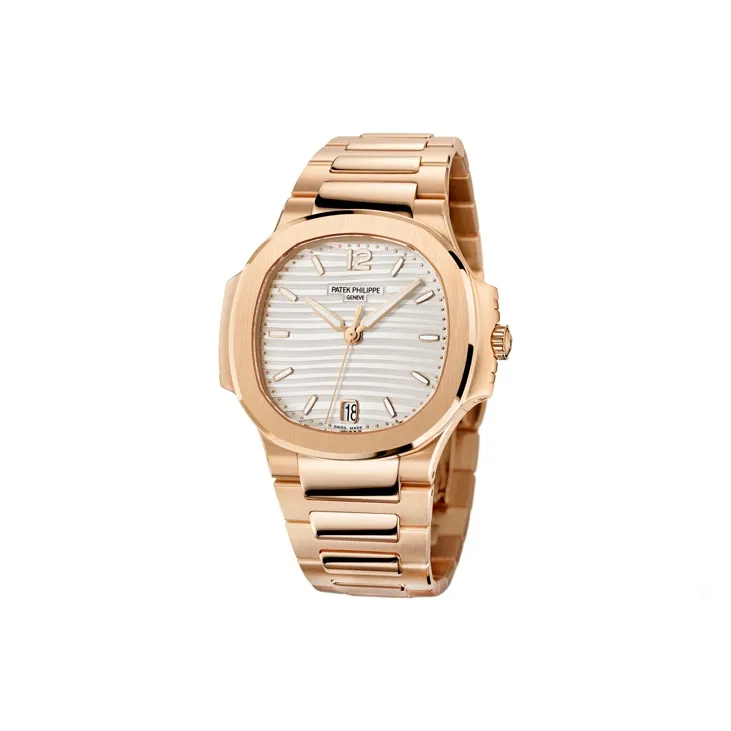 PATEK PHILIPPE Sporty Elegant NAUTILUS Series Nautilus Automatic Mechanical Movement Women's Watch 35.2mm White Dial-1