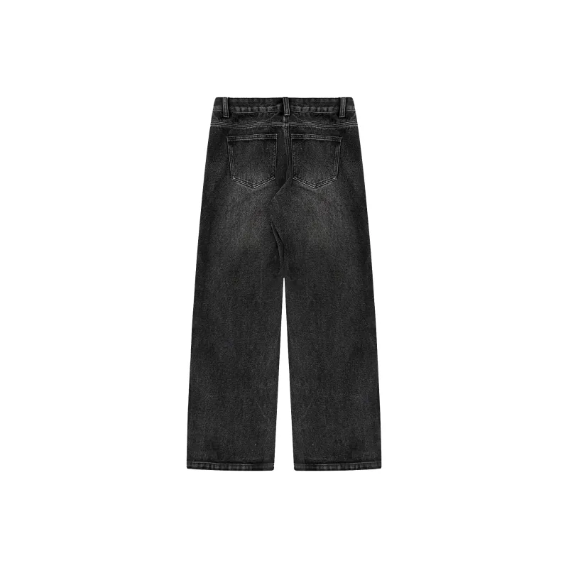 Kudamm Jeans Unisex Washed Black-1