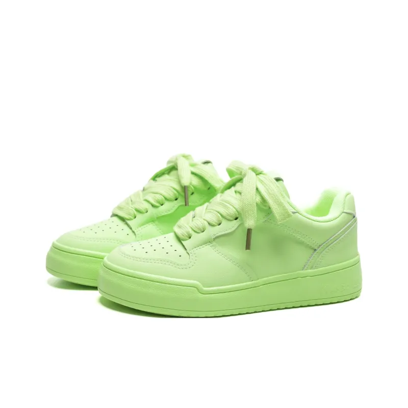 ABCIO Slip Resistant, Abrasion Resistant, Breathable, Height Increasing Low Top Skateboard Shoes Women's-20
