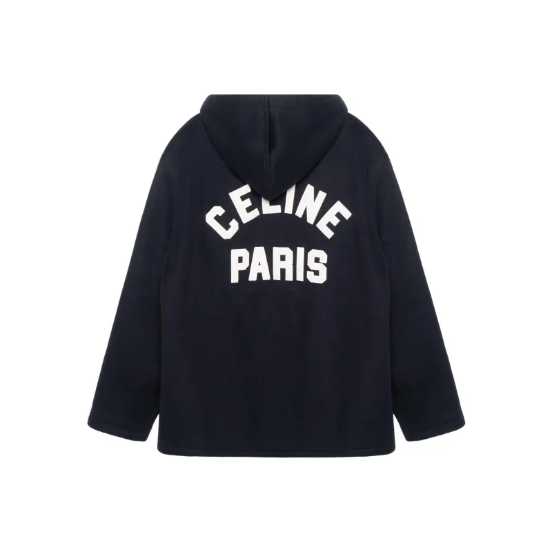 CELINE Coats Men Black-1